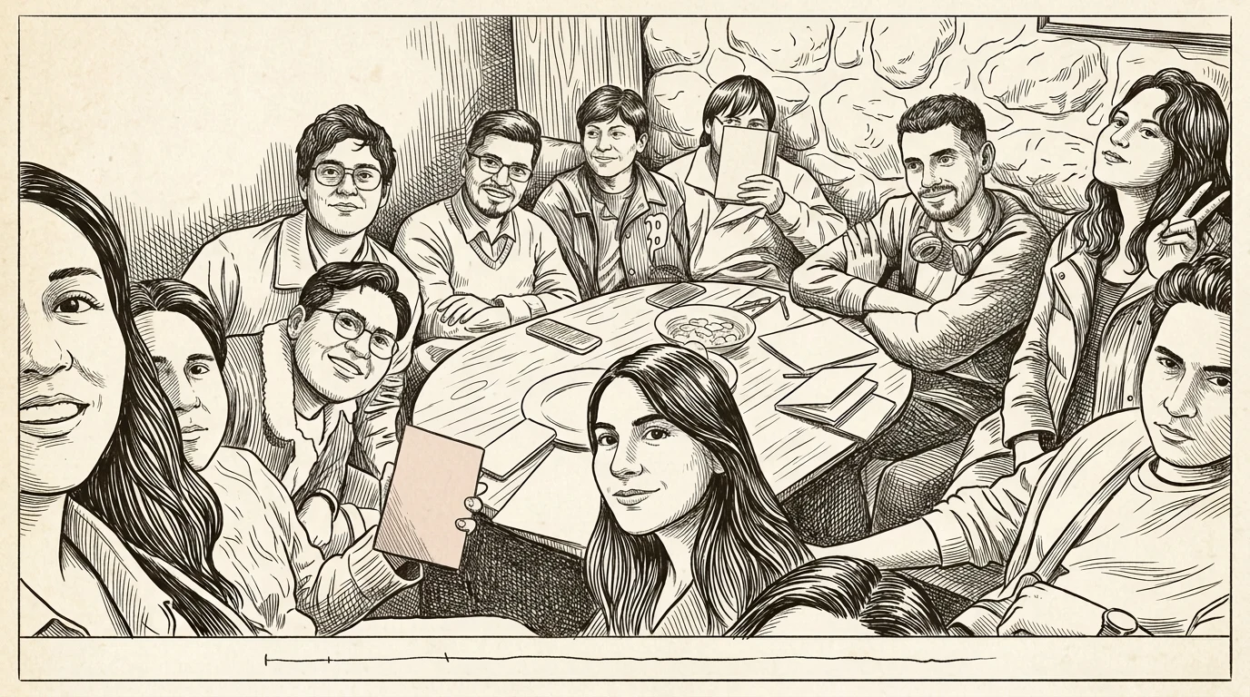 plate: the month i came back to the physical world